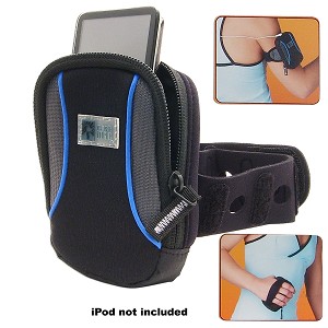 Case Logic Neoprene Case for iPod/MP3 Player w/Pocketed Sport Be